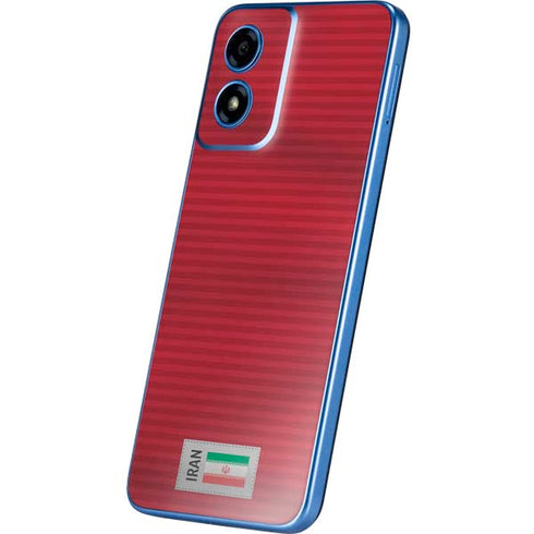 Iran Soccer Flag Moto G Play 4G (2024) Skin